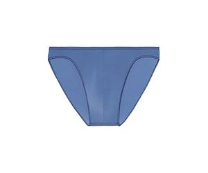 Hom Plumas Micro Briefs Ropa Interior, Azul, XXL para Hombre