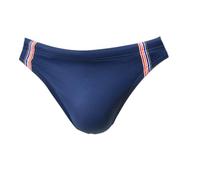 HOM Slip de baño Micro Nautical Cup Briefs de Swim, Cinta Marina a Rayas, XXL para Hombre