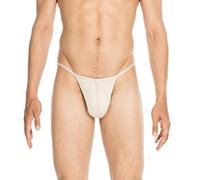 HOM Temptation Plumes G-String, Tanga de hilo para Hombre, Beige (Chair), Medium