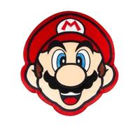 HÔMADICT Mario - Cojín Decorativo con Cabeza Mario (40 x 40 cm), diseño con Licencia Oficial