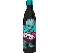 Homadict Marvel - Botella isotérmica con botella de acero inoxidable reutilizable Groot para mantener caliente y frío 12 horas, para deporte, viaje, diario, 500 ml, BPA gratis, licencia oficial