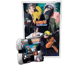 HOMADICT PLAID SHERPA 100X150 CM NARUTO VS SASUKE BATTLE