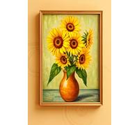 Homage To Sunflowers Journal: a GRAPH notebook for self-expression