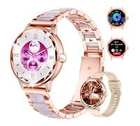 Homailida Smartwatch Mujer, 1,2" Reloj Inteligente Mujer con Llamadas Bluetooth y Whatsapp Notificación, 100+ Deportivos Modos Smart Watch con Monitor Sueño, Smartwatch Impermeable para Android iOS