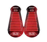 HOMAR Cordones de Silicona Multicolores Impermeable Cordones de Zapatos para Niños y Adultos Cordones Elásticos de Goma para Zapatillas Deporte