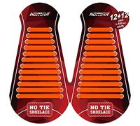 HOMAR Cordones de Silicona Multicolores Impermeable Cordones de Zapatos para Niños y Adultos Cordones Elásticos de Goma para Zapatillas Deporte