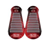 HOMAR Cordones de Silicona Multicolores Impermeable Cordones de Zapatos para Niños y Adultos Cordones Elásticos de Goma para Zapatillas Deporte