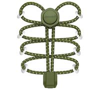 HOMAR Cordones Elásticos para Zapatillas Reflectante Cordones de Zapatos con Sistema de Autobloqueo para Niños Adultos Cordones sin Nudo de Cierre Rápido para Zapatillas Deporte