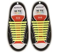 Homar sin corbata Cordones de zapatos para niños y adultos Impermeables cordones de zapatos de atletismo atlética de silicona elástico plano con multicolor de los zapatos del tablero Sneaker boots (Adult Size Yellow)