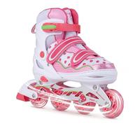 HOMASIS Patines en Línea Niña, 4 Tallas Ajustables (M (EU 34-37))