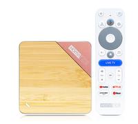 Homatics Box 4K V2 Google TV Media Player 4K UHD, HDR, Wi-Fi 6 Dual Band 2.4G/5GHz, Bluetooth 5.2, 32GB Flash, Quad Core 30000 DMIPS, Netflix, Prime Video, YouTube, Google Play, Dolby Atmos