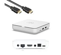 Homatics Box R Android TV Ultra 4K HD - Reproductor Multimedia (Chromecast, Google, Netflix, Disney+, Prime Video, Google Play Store, 4K UHD, HDR, 5 GHz WiFi Dual Banda, Bluetooth 5.0, Mando a