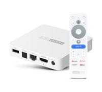 Homatics Box R Lite V2 4K Google TV 14 reproductor multimedia 4K UHD, HDR, Dual Band WiFi 2.4G/5GHz, Bluetooth 5.0, 32GB Flash, Quad Core 20000 DMIPS, Netflix, Prime Video, YouTube, Google Play, Dolby