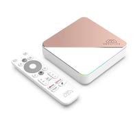 HOMATICS R Box R 4K Plus Android TV 11 Certificada | 4GB LPDDR4 RAM + 32GB eMMC ROM | Amlogic S905X4 Quad-Core | 4K HDR | Wi-Fi 6 | Ethernet Gigabit | G.Ogle TV | Control por Voz