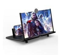 Homavit Amplificador de Pantalla de móvil, 14 Pulgadas HD Lupa para movil, Amplificador de Pantalla, para Todos los Smartphones, para Ver películas y Videos (Negro)