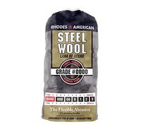 Homax 10120000 Steel Wool, 12 pad, Grade 0000, Rhodes American, Final Finish