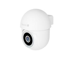 Hombli Pan & Tilt Cámara de Seguridad Inteligente para Interior/Exterior con Seguimiento Avanzado de Movimiento, CCTV Impermeable con 4K QHD, Gran Angular, Visión Nocturna, Detección de Forma Humana