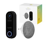 Hombli - Smart Doorbell 2 Promo Pack (Doorbell 2 + Chime 2) Black NUEVO