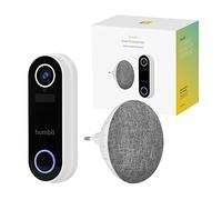 Cámara de seguridad hombli smart doorbell 2 pack blanco (incl. chime 2)