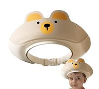 Hombo de baño Niño - Capa de visera de baby shower impermeable plegable | Cómodo protector de orejas de escudo de champú, lindo sombrero de protección para niños pequeños Control de salpicaduras de la