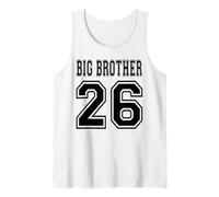 Hombre 2026 Gran Hermano Baby Shower Sorpresa Revelación de Género Niños Camiseta sin Mangas