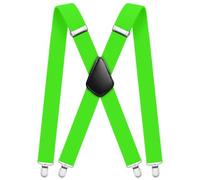 Hombre 35mm Ancho Tirant Para Pantalones Elegante Retro X Forma Tirantes Caballero Ajustable, Accesorio Traje de Business Fiesta Boda