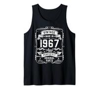 Hombre 58th Birthday Gifts for Men 58yr 58 Years Old Vintage 1967 Camiseta sin Mangas