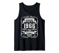 Hombre 59th Birthday Gifts for Men 59yr 59 Years Old Vintage 1966 Camiseta sin Mangas