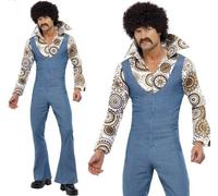Hombre 60s 70s Bailarín Groovy Disfraz Disco Disfraz de Smiffys
