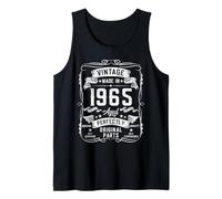 Hombre 60th Birthday Gifts for Men 60yr 60 Years Old Vintage 1965 Camiseta sin Mangas