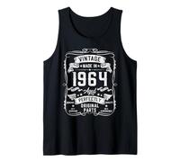 Hombre 61st Birthday Gifts for Men 61yr 61 Years Old Vintage 1964 Camiseta sin Mangas