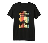 Hombre Abuelo Agricultor Profesión agrícola Camiseta Premium