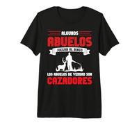 Hombre Abuelo Cazador Divertido, Orgullo y pasión Camiseta Premium
