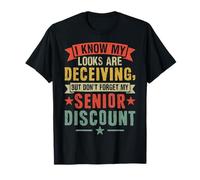 Hombre Abuelo Jubilado Jubilado No Olvide Mi Descuento Senior Camiseta
