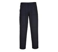 Hombre Acción Pantalones Rodillera Bolsillos con Cremallera Cargo Portwest Ropa