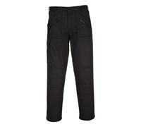 Hombre Acción Pantalones Rodillera Bolsillos con Cremallera Cargo Portwest Ropa