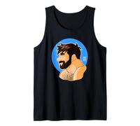 Hombre Adam Perfil Camiseta sin Mangas