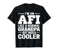 Hombre AFI como un Abuelo Solo más Fresco Abuelo Africano Camiseta gráfica económica