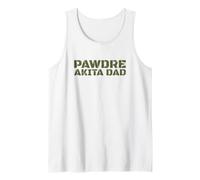 Hombre Akita Dog Dad Camiseta sin Mangas