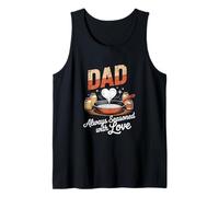Hombre Always Seasoned with Love Dad Cita Saying Dad Father's Day Camiseta sin Mangas