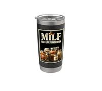 Hombre Amo La Fermentación Milf Vaso térmico de acero inoxidable de doble pared