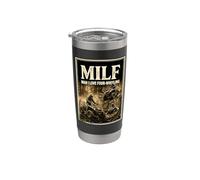 Hombre Amo Milf De Cuatro Ruedas Vaso térmico de acero inoxidable de doble pared