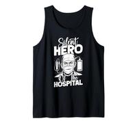 Hombre Anestesiólogo Divertido Silent Hero Specialist Enfermera Más Camiseta sin Mangas