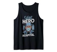 Hombre Anestesiólogo Silent Hero Anestesia Camiseta sin Mangas