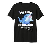 Hombre Anuncio Embarazo Voy A Ser Hermano Mayor 2027 Camiseta Premium