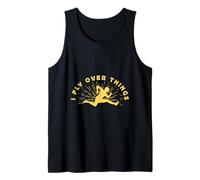Hombre Atletas De Atletismo I Fly Over Things Athletic Camiseta sin Mangas