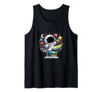 Hombre Autism Is My Super Power, Pieza de Rompecabezas de Astronauta Lindo Camiseta sin Mangas