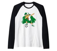 Hombre Bandera de Argelia Chicos argelinos Orgullosos Camiseta Manga Raglan