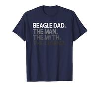 Hombre Beagle Dad Man The Myth Legend Gift Camiseta
