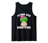 Hombre Best Cactus Dad Saying For Fathers Day Funny Grandpa GNOME Camiseta sin Mangas